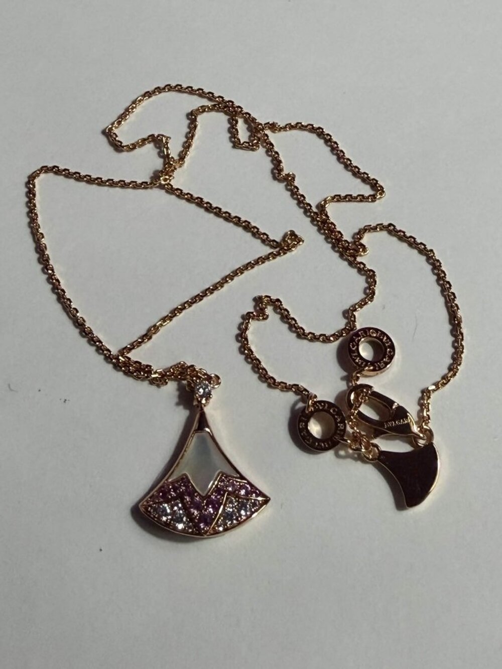 BVLGARI Fan Necklace